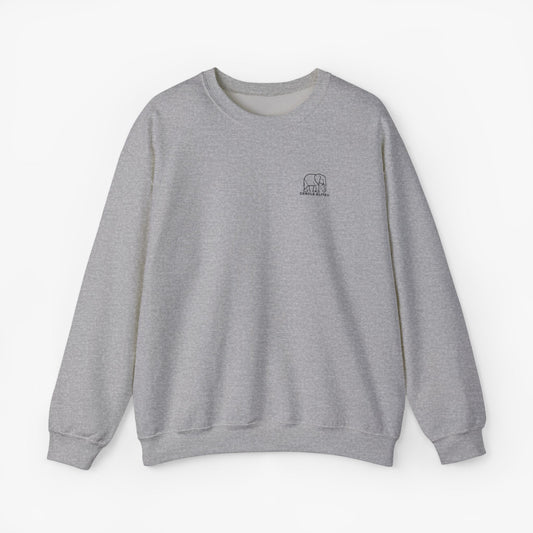 MAJESTUEUX SWEAT GRIS