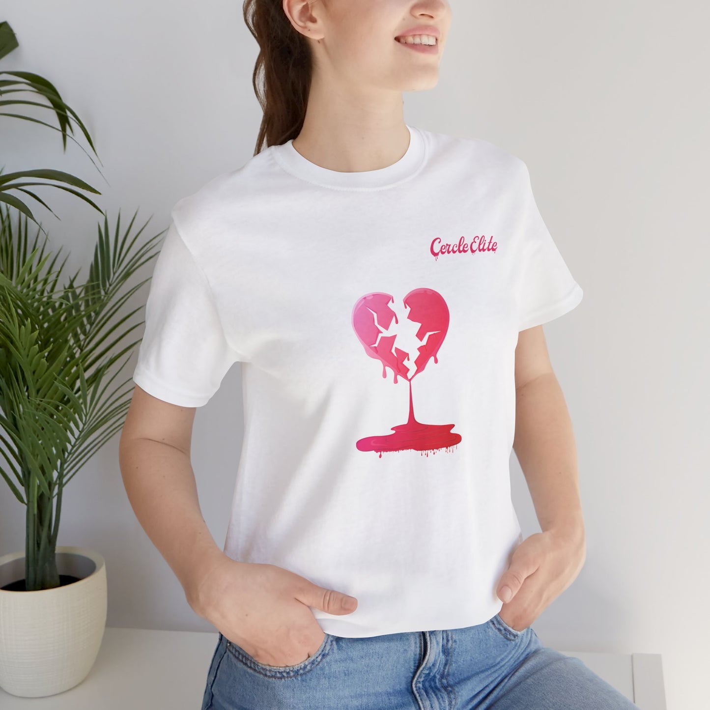 T-SHIRT COEUR JERSEY