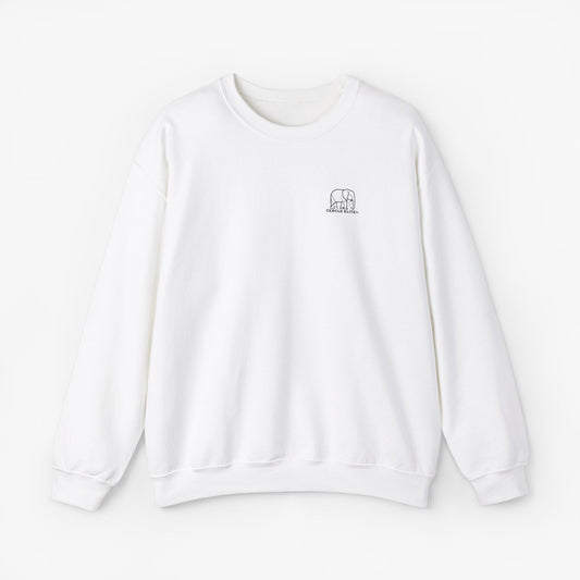 MAJESTUEUX SWEAT BLANC