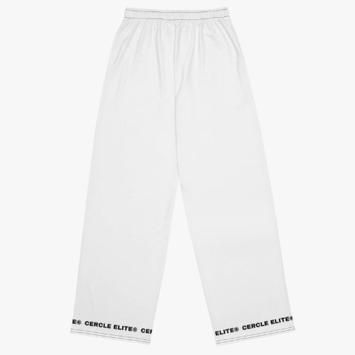 ELITE PANTALON LARGE BLANC