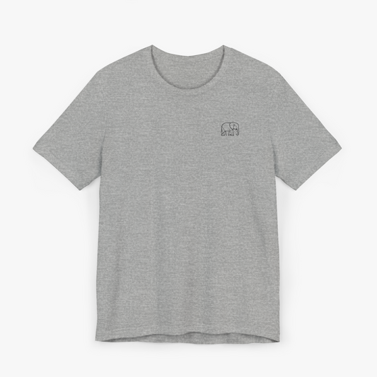 INTEMPOREL T-SHIRT JERSEY GRIS